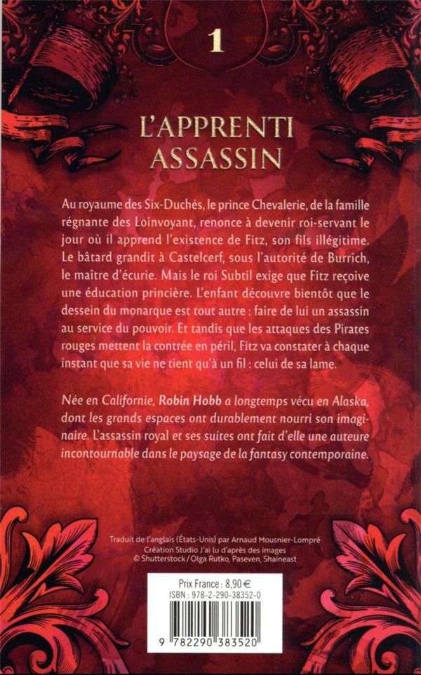 L'Assassin royal - Tome 1 : L'apprenti assassin